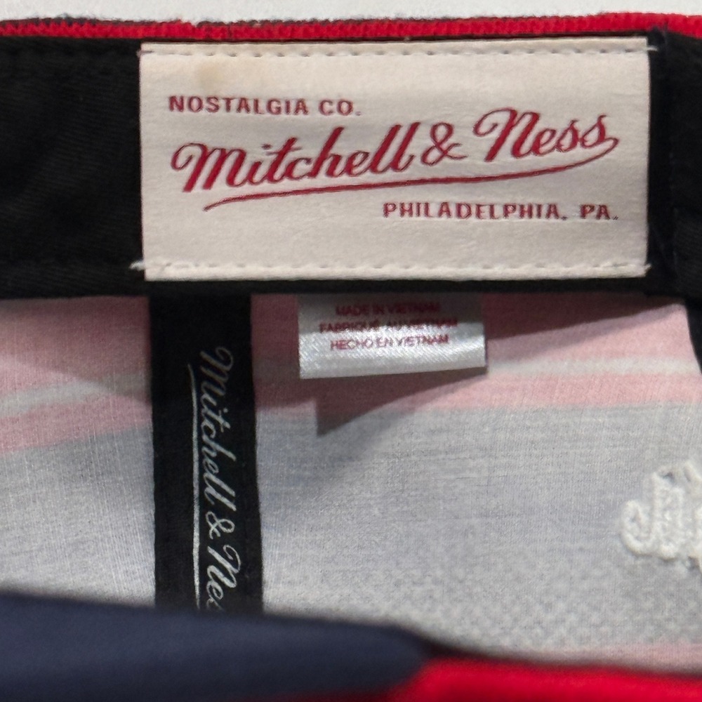 Mitchell & Ness Washington‎ Wizards NBA Hat Knit Geometric Snapback Aztec - Picture 7 of 10